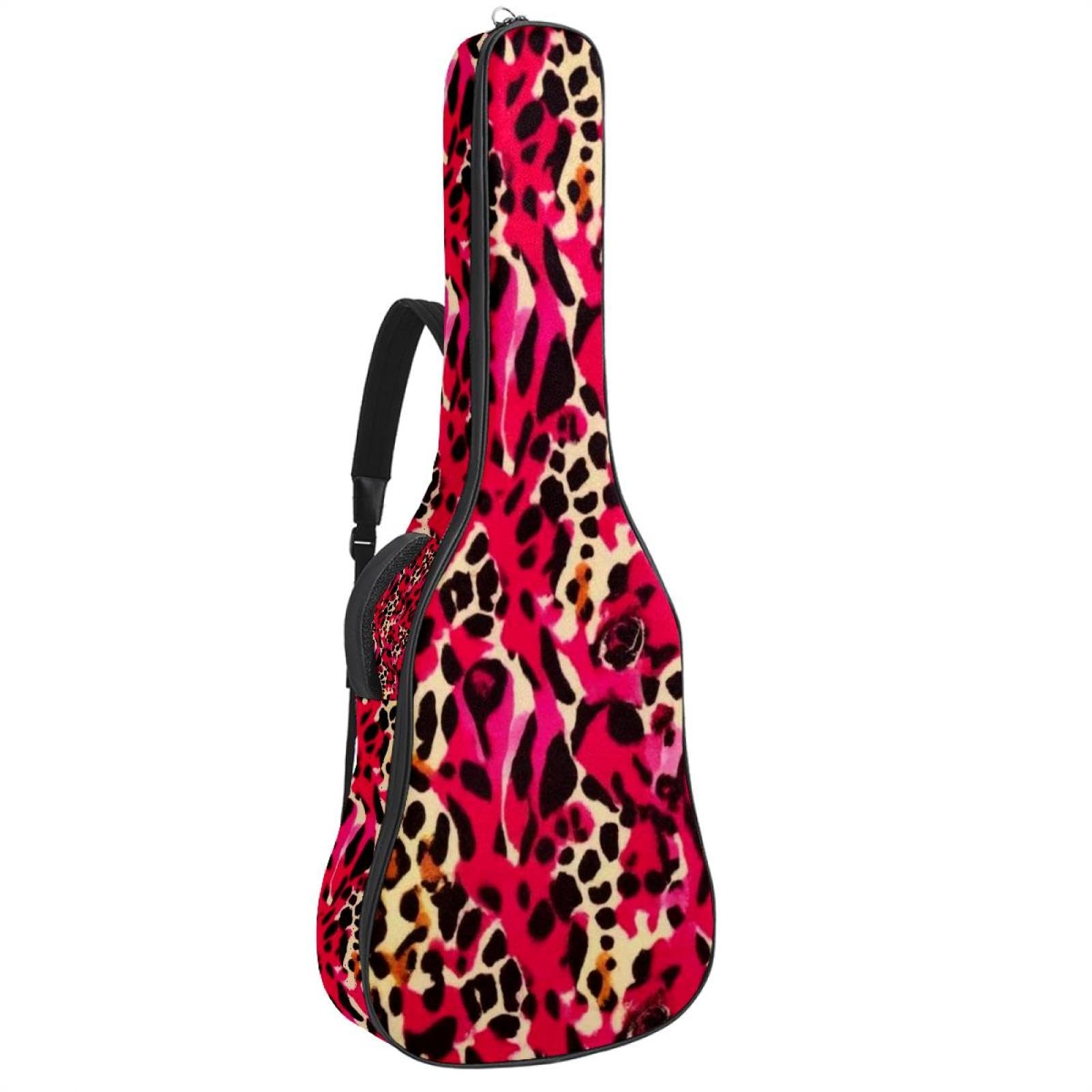 Housse pour guitare imprimé léopard 104 cm imperméable Oxford - 8