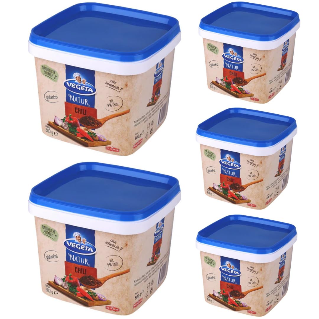 Podravka Vegeta Natura Peperoncino Peperoncino 800 grammi x 5 pezzi