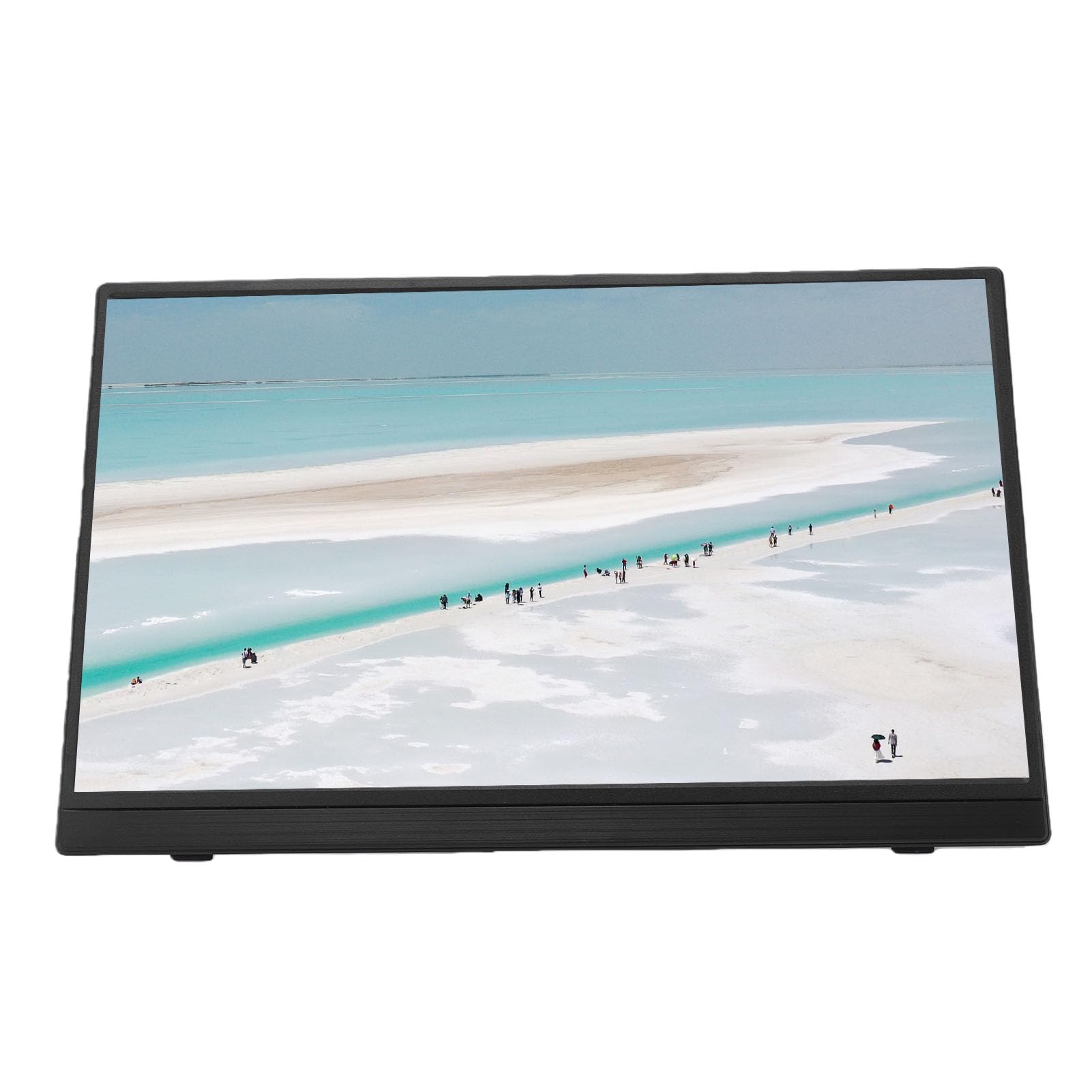 Denash Moniteur Portable avec Batterie 8000mAh, 15.6 Pouces, pour Usage