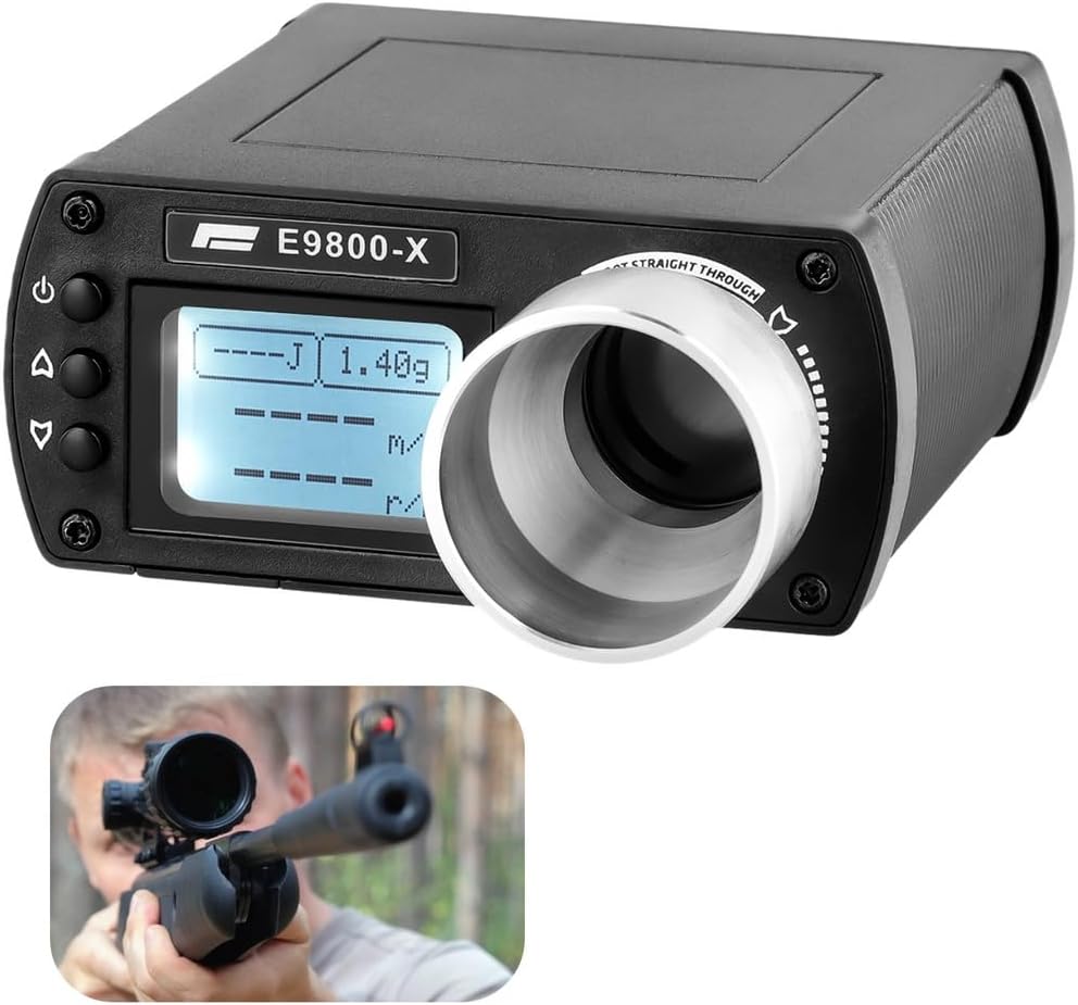Shooting Speed Tester of High Power, Shooting Testing Tool, Multifunctional Airsoft Chronograph with LCD Screen