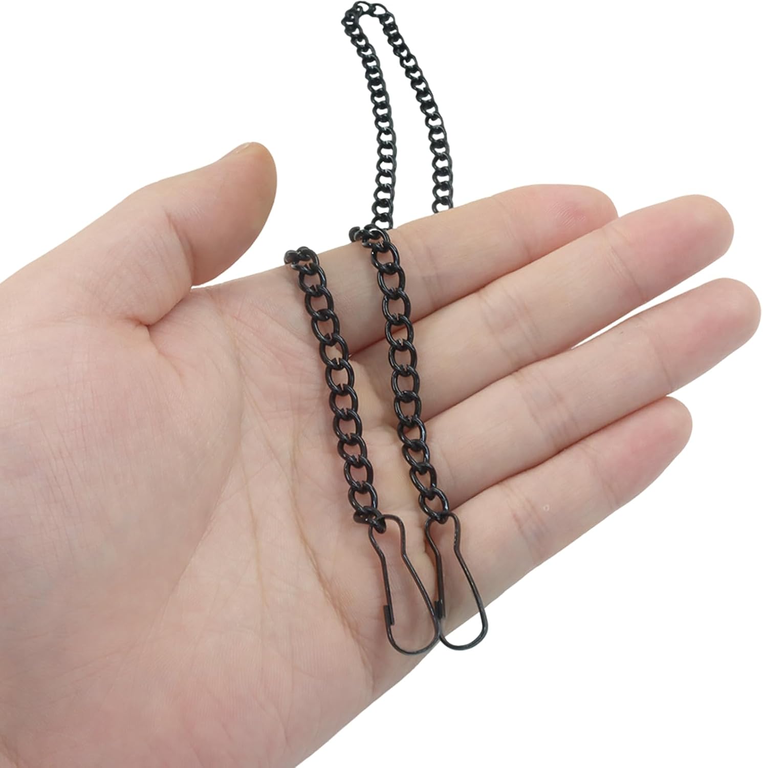 Hitefu 8 PCS 20 Inch Black Iron Hanging Chains image 5