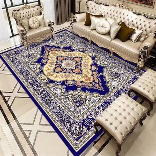 Tapis interieur entree classique multicolore pour grand salon - 2