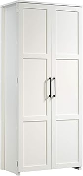 Sauder HomePlus Storage Cabinet/ Pantry cabinets, White finish