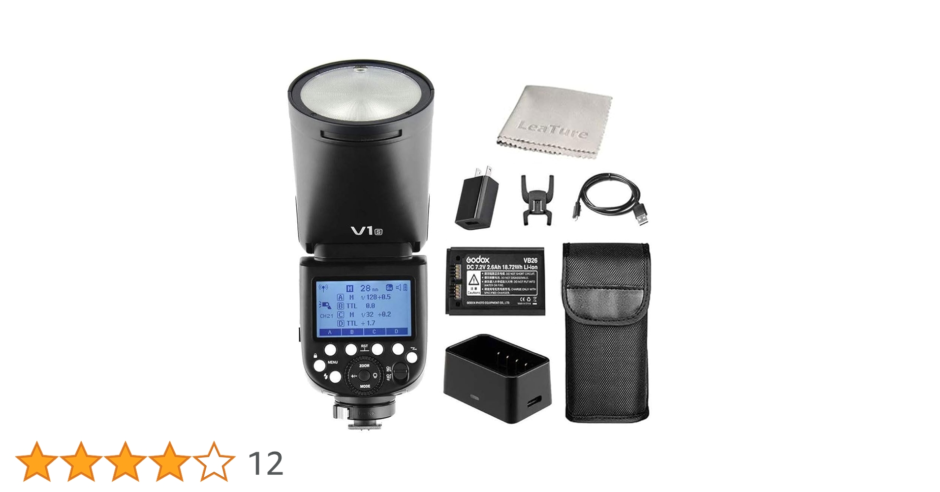 Amazon | Godox V1-S V1S フラッシュストロボ TTL ソニーSony