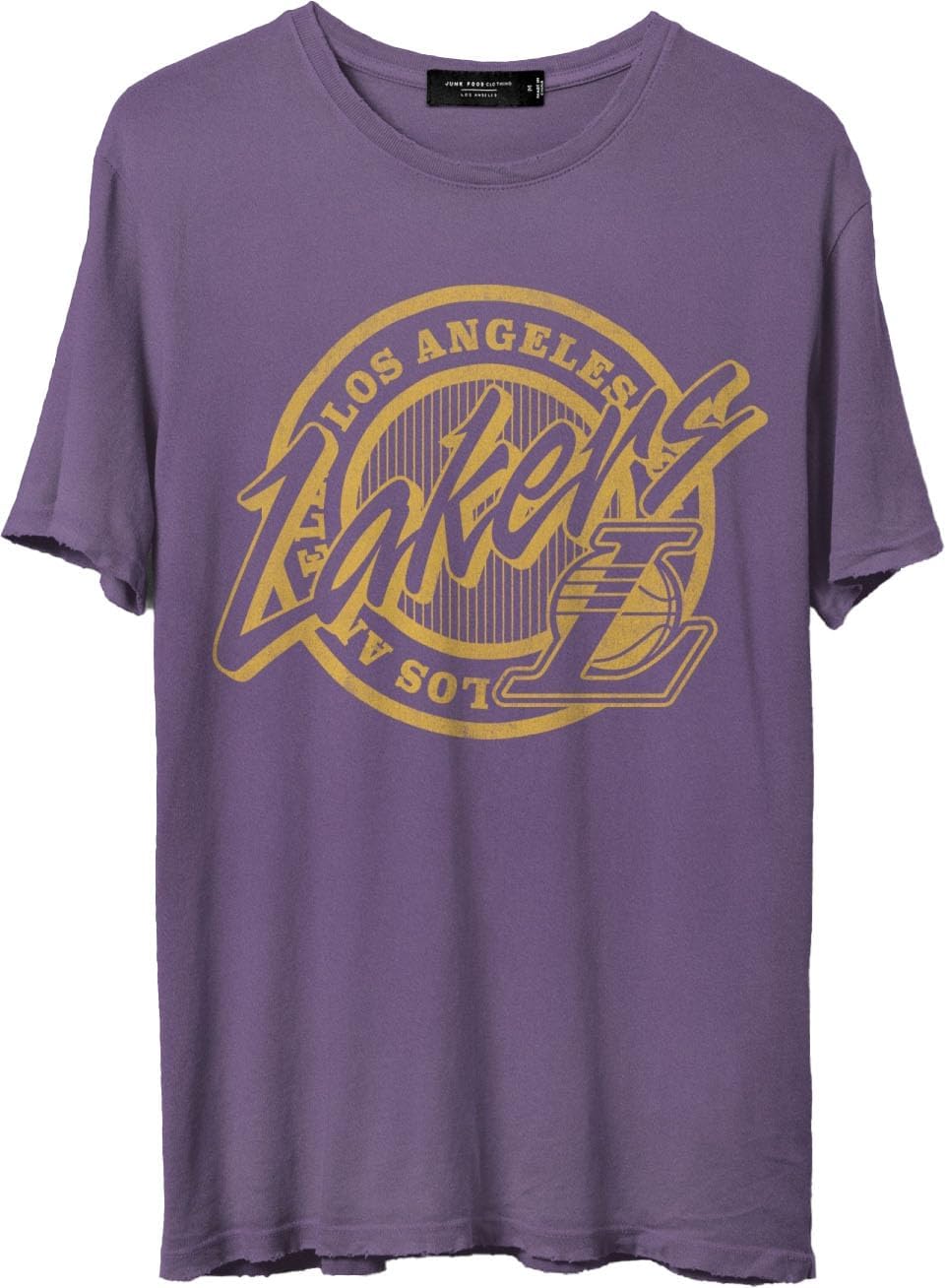 Junk Food - Mens Lakers Crest Vintage T-Shirt