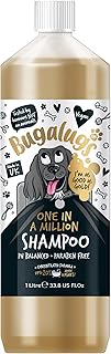 BUGALUGS Dog Shampoo with a Distinctive One in a Million Fragrance - Natural Dog Grooming Shampoo Products for Smelly Dogs with Fragrance, Puppy Professional Groom Shampoo & Conditioner (33.8 FL Oz)