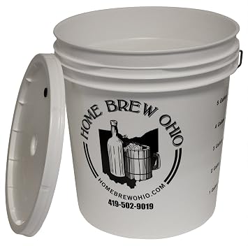 الغرب الأوسط Homebrewing and Winemaking Supplies 7.9 جالون بلاستيك مرسل مع غطاء