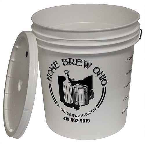 Midwest Homebrewing and Winemaking Supplies 7.9 gallon Plastic Fermentor with Lid
