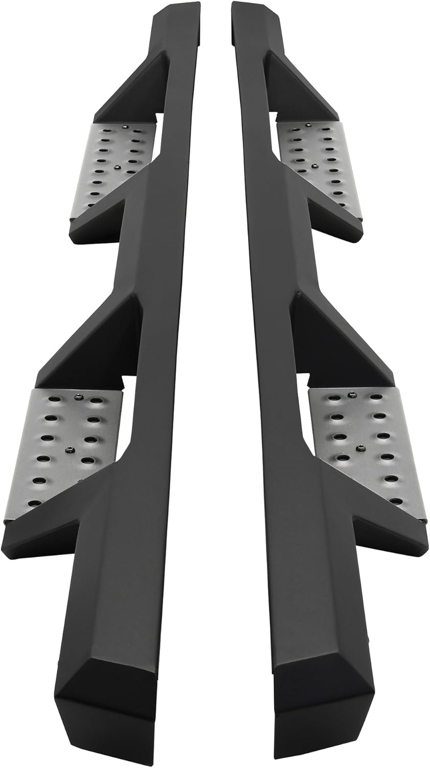 Westin 56-142152 HDX Stainless Drop Nerf Step Bars fits 2022-2023 Frontier Crew Cab Textured Black 1 Pair