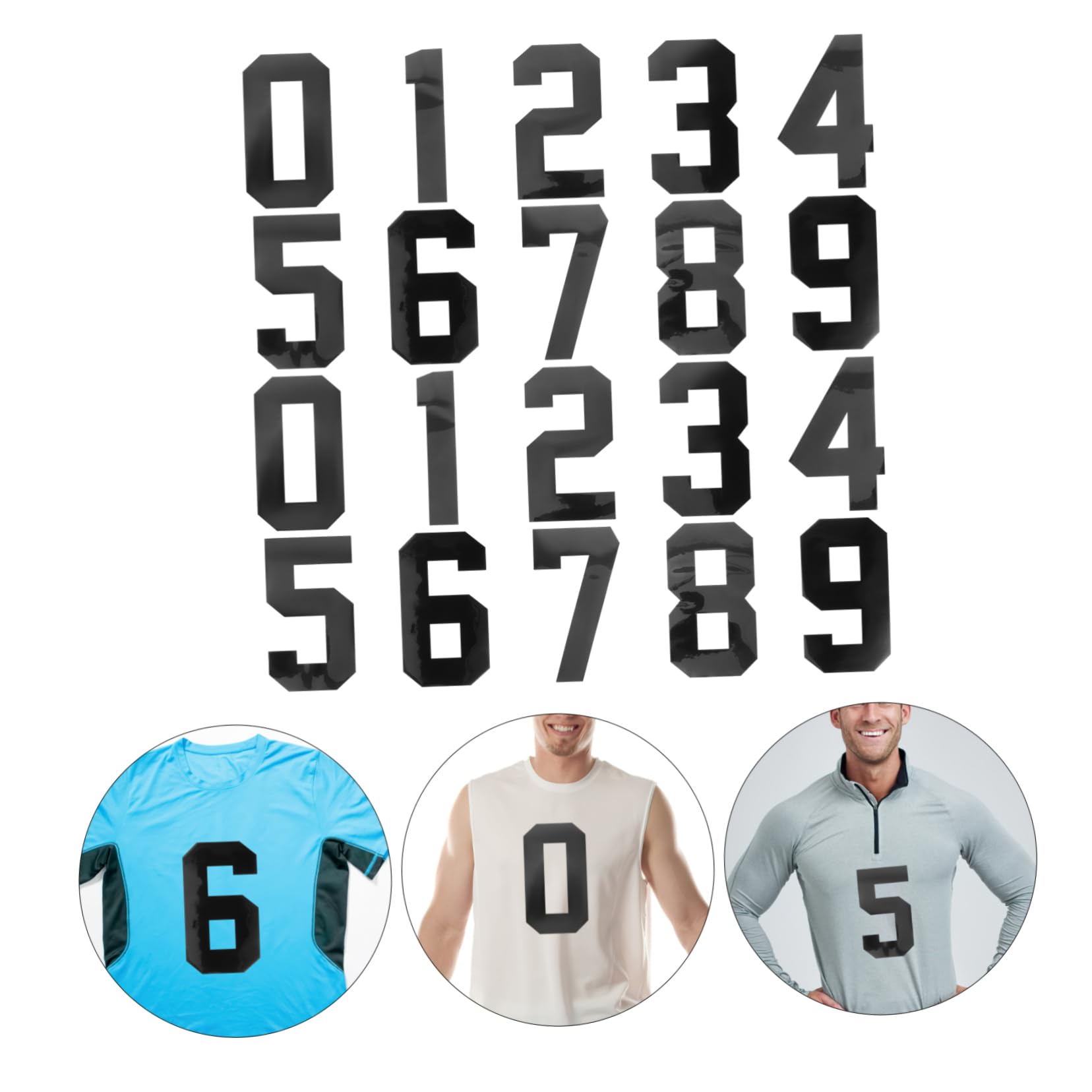 Lurrose 60piezas Parche Termoadhesivo Decorativo Para Ropa Coches Gorras y Manualidades Para Camisetas y Pantalones Fácil De Usar y Operar