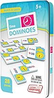 Vista 3 de Junior Learning JL486 Time Dominoes Small