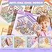 3D Sticker Scene Book Sticker Therapy for Adults Kids Teens 2 Books with 12 Sets of DIY 3D Room Miniature Scene Stickers Featuring Various Themes
