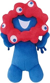 ミャクミャク カバンに付けられるぬいぐるみ プライズ 約12㎝ (ミャクミャク （両手上げ）)