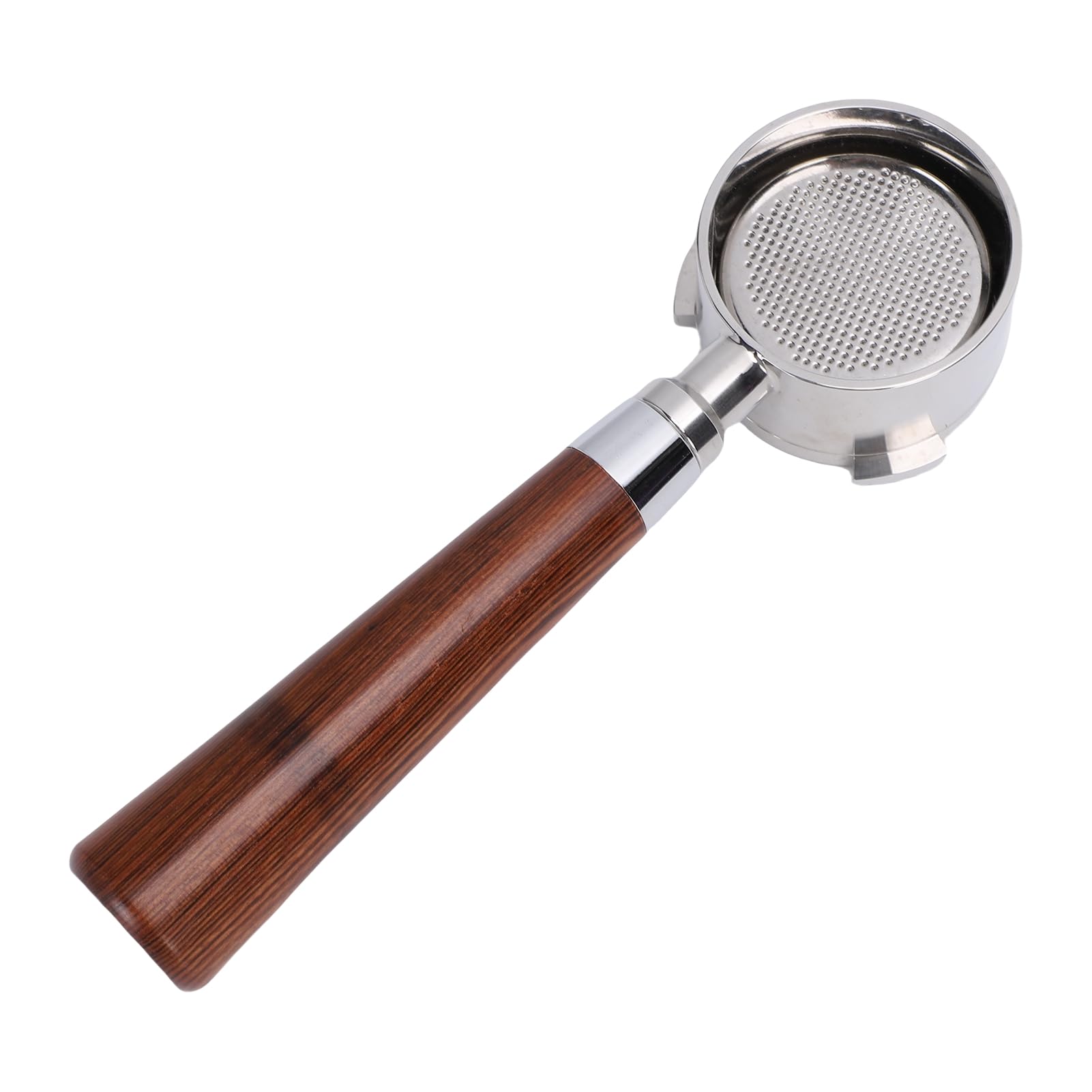 Fdit Portafiltro sin Fondo 51 Mm, Diseño Universal de 3 Orejas con Cesta de
