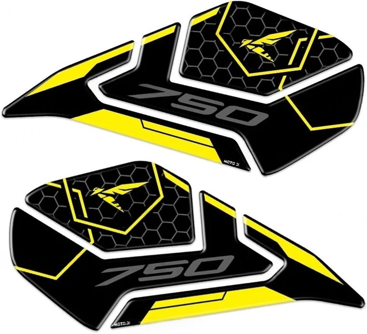 Motorcycle Tank Sticker for Hornet CB750 Motorcycle Accessories Side Fuel Tank Sticker Pad Decal Oil Gas Cap Sticker Protector.