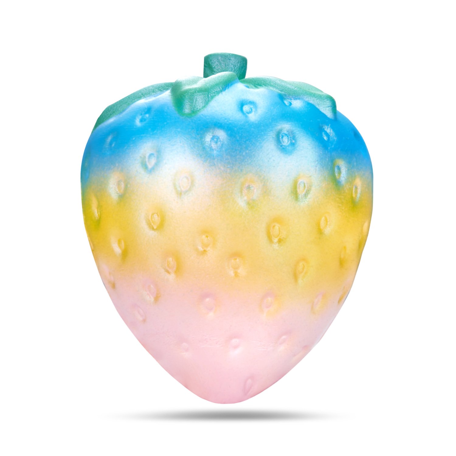rainbow strawberry squishy