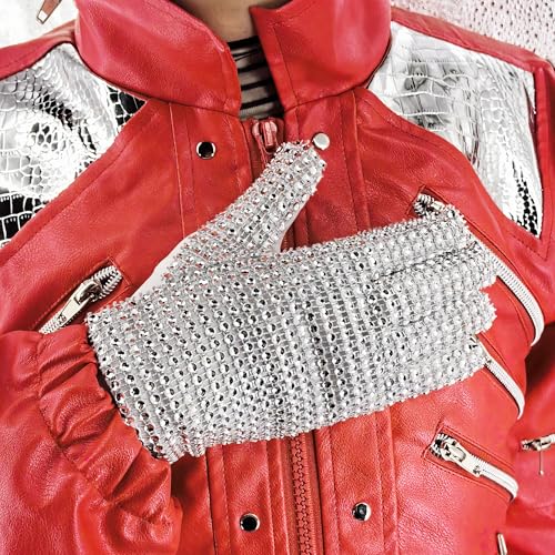 Chaqueta Roja Beat It para Niños MJEST miniatura 5