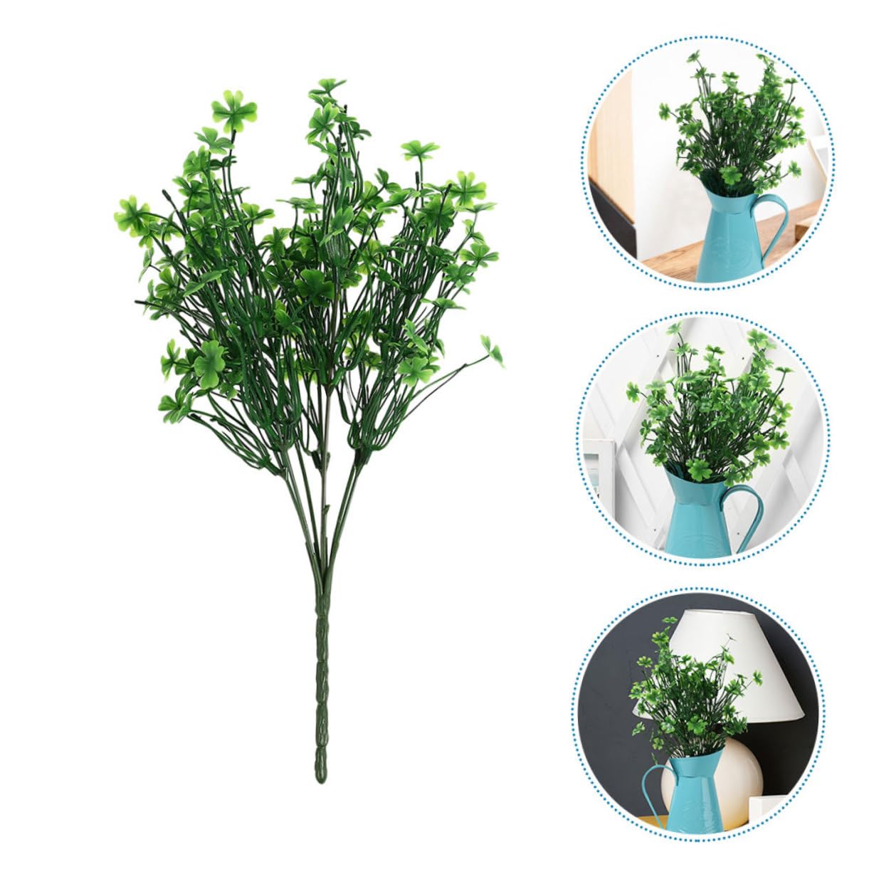 Amosfun 9 Pz Fiore Decorativo Foglie Verdi Foglie Artificiali Ghirlande Di Fai Da Te Finte Per L'artigianato Per L'artigianato Decorazioni in Plastica Green