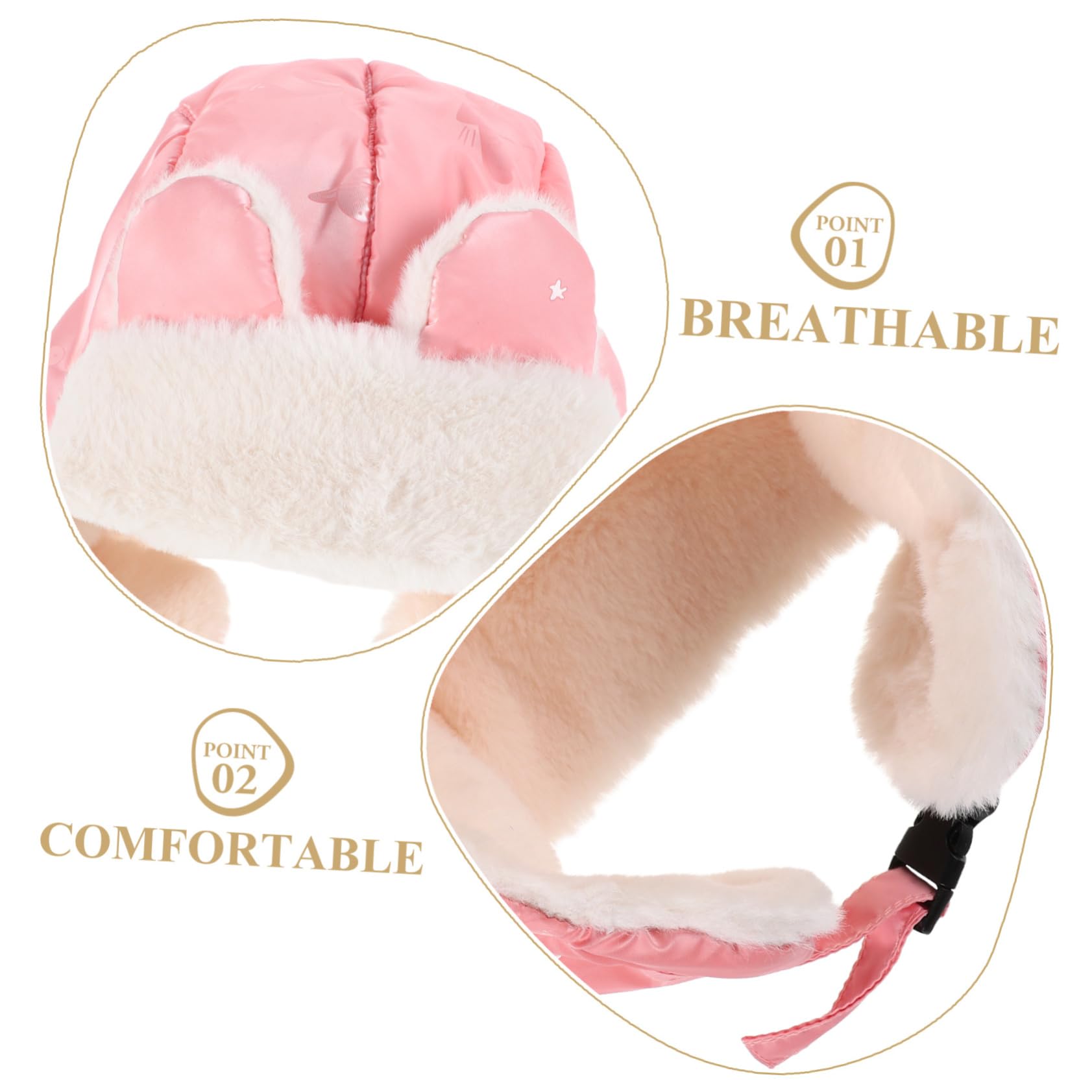 PACKOVE Cappello Trapper Ragazzo Ragazza con Paraorecchie Antivento e Foderato Pelliccia Comfort e Traspirabilità per attività Invernali Come Sci e Neve Cartoon