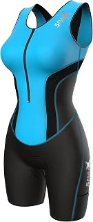 Sparx Women's Triathlon Suit: Aerodynamic Tri Shorts for Swim, Bike, Run - Italian LYCRA Compression