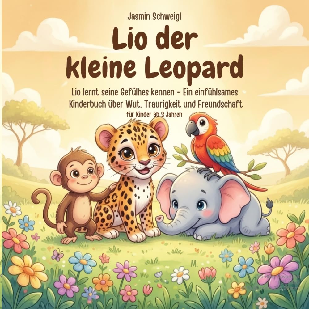 Lio der kleine Leopard: Lio lernt seine Gefühle kennen - Ein einfühlsames Kinderbuch über Wut, Traurigkeit und Freundschaft