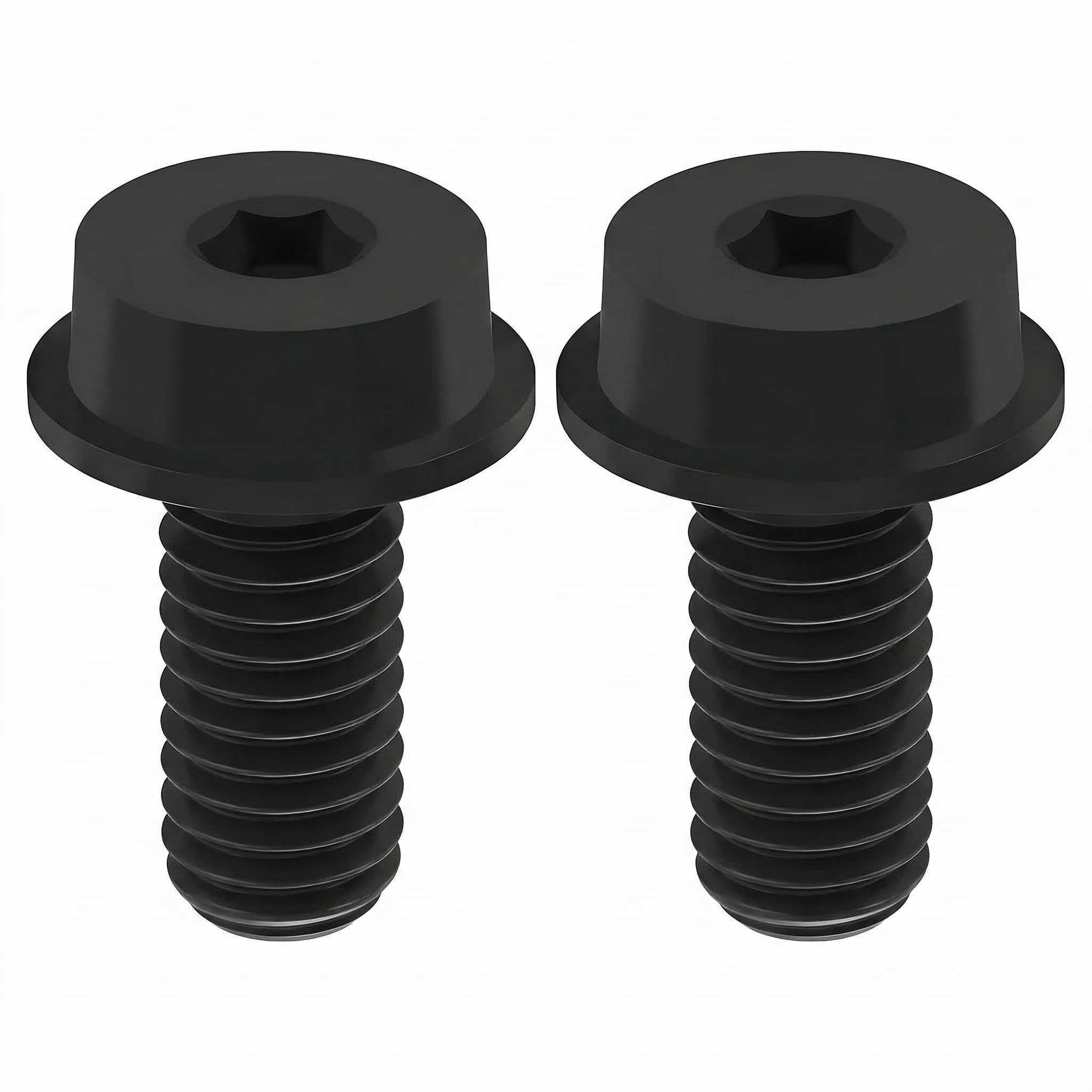 2Pcs Circular Saw Bolt Replacement for Dewalt DWS713, Screw Clamp Bolt with Rust-Resistant Metal Construction, Miter Saw Accessory Saw Blade Bolt Compatible with DWS715 DWS779 DWS716XPS 648697-00