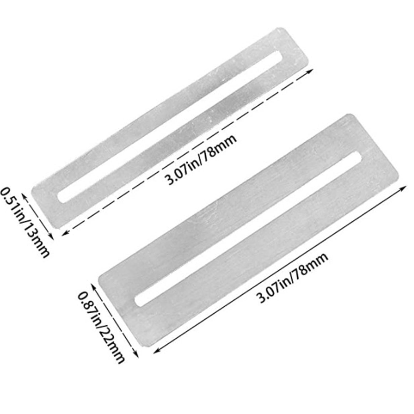 Juegos de herramientas para guitarra Kit De Herramientas Medición Guitarra Regla Altura Cuerda Curvatura Del Diapasón En Forma T