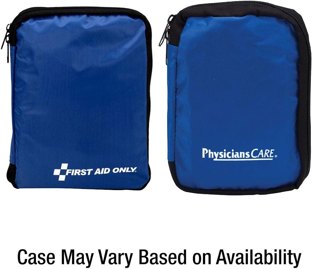 First Aid Only FAO-428 All-Purpose Emergency First Aid Kit for Home, Car, Travel, and Business, 131 Pieces