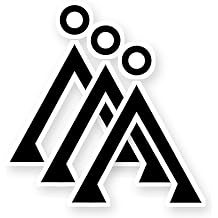 Stargate's Home Origin Symbol Vinyl Stickers 3 Pack 3 Inch
