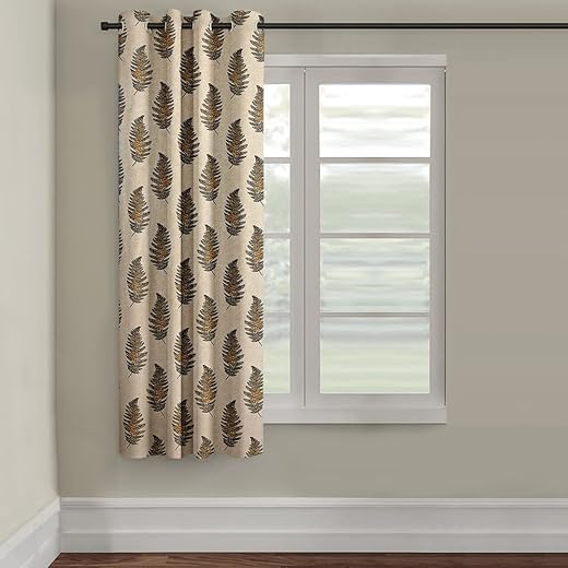 Cortina Striped Light-Filtering Curtains 5ft