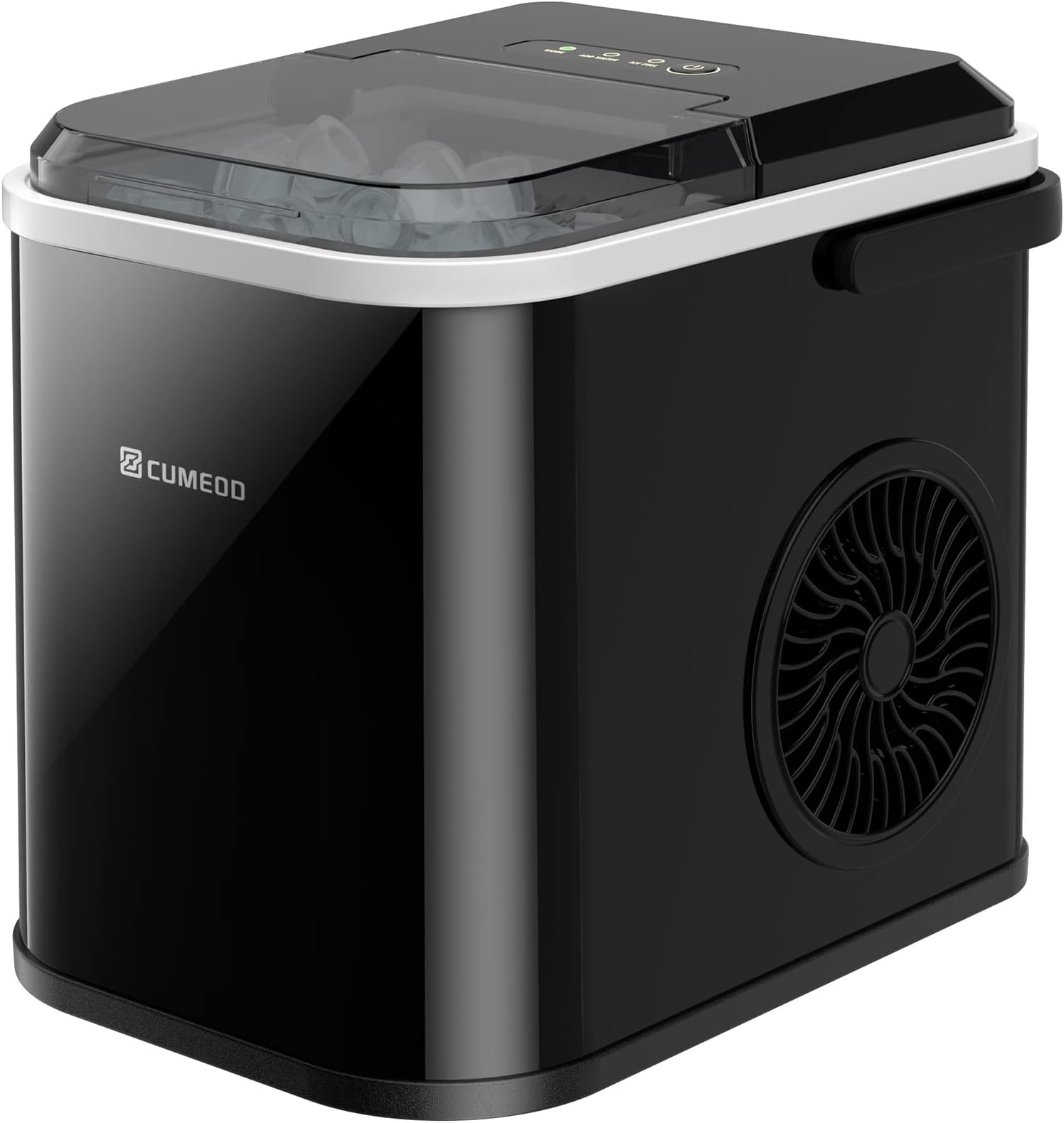 Andrew James Ice Maker Machine, Counter Top Electric Ice Cube Maker For