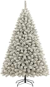 Árvore De Natal 2,10cm Pinheiro Luxo Nevada 1200 Galhos Cheia Pé de Ferro Resistente Tradicional Premium