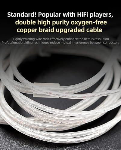 Miniatura 4 de keephifi KZ ZSN Pro - Auriculares intrauditivos con cable en el oído, híbridos dinámicos, controladores de oído duales, desmontables, sin enredos,