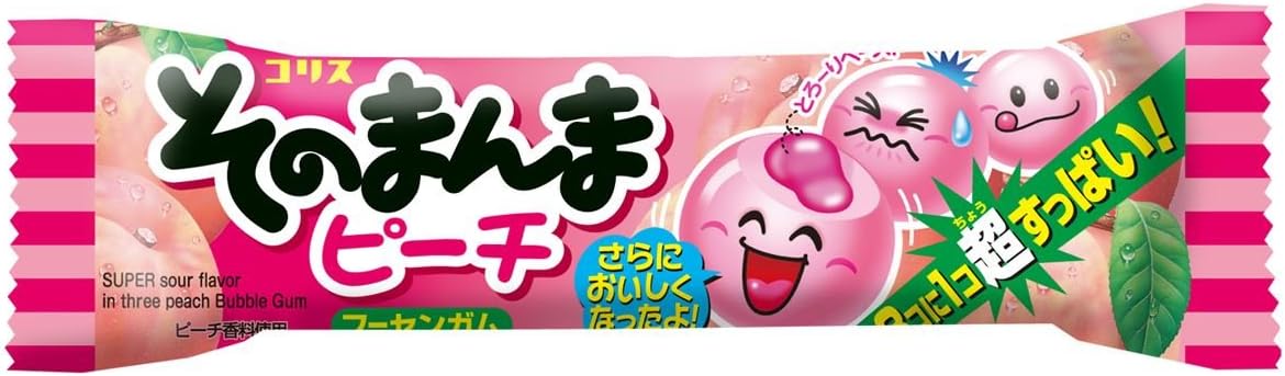 Collis three X20 pieces Sonomanma peach bubble gum