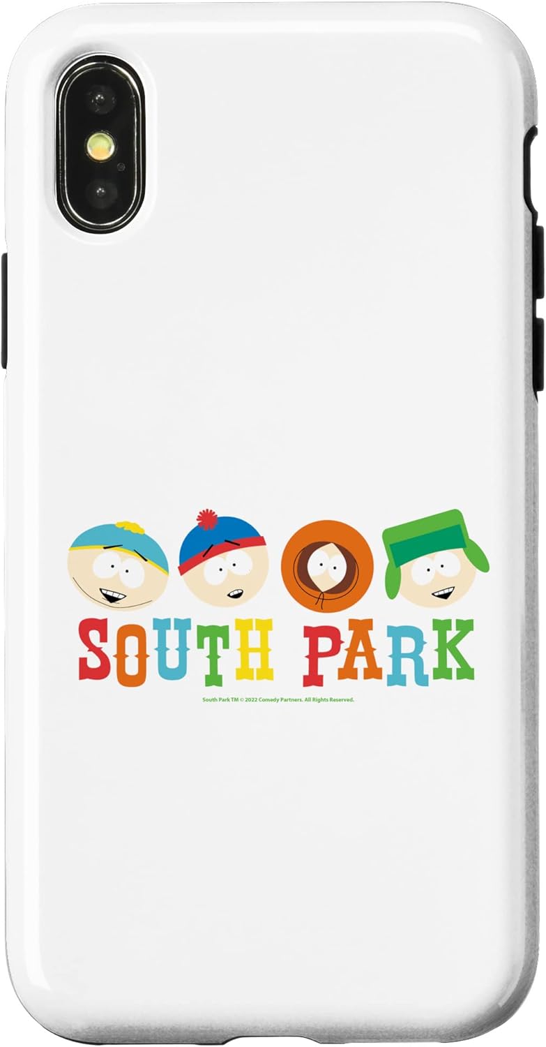 South Park Gang Heads Case for iPhone 16 Pro