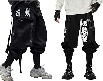 Niepce Inc Japanese Streetwear Techwear Pants for Men Small