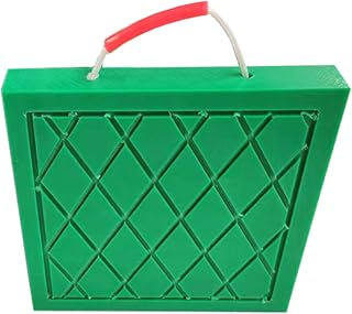 Bloques de nivelación anchos para caravanas – Almohadillas estabilizadoras apilables para patas de gato de caravana y remolque, almohadilla estabilizadora resistente con mango ergonómico, evita el