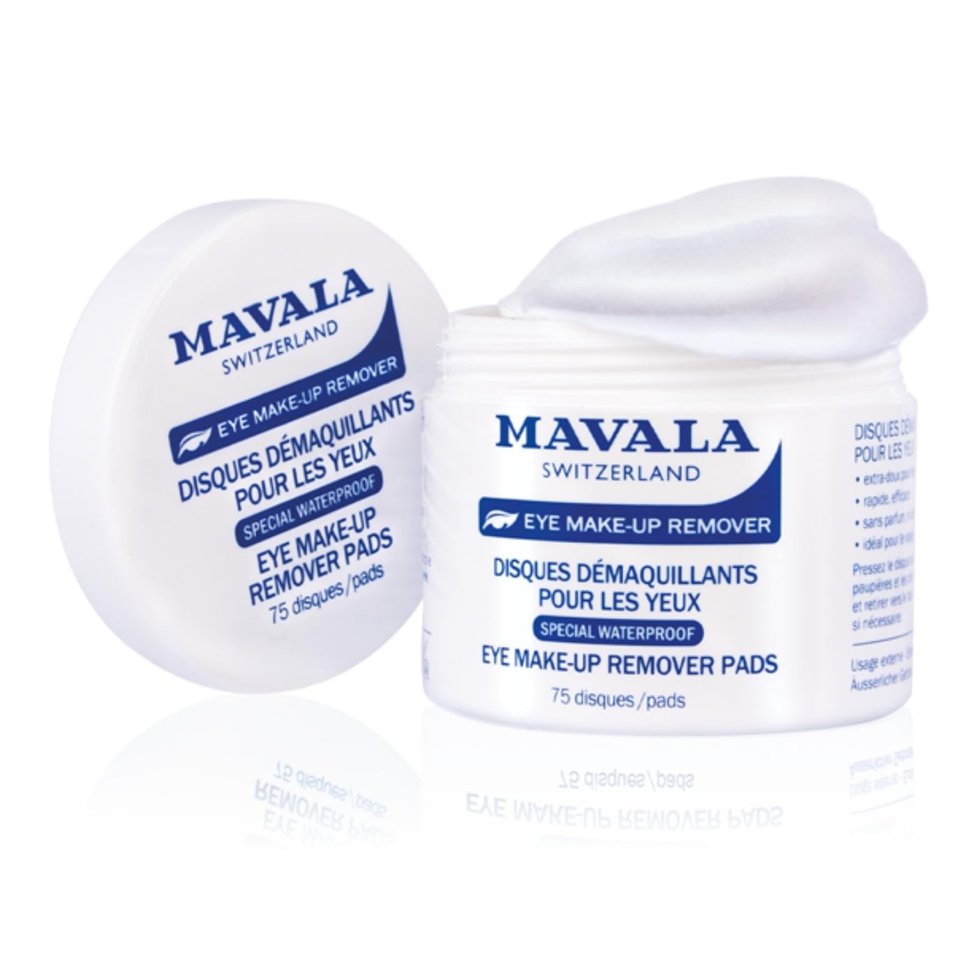 Mavala Eye-Lite Eye Makeup Remover Pads, 75 Count