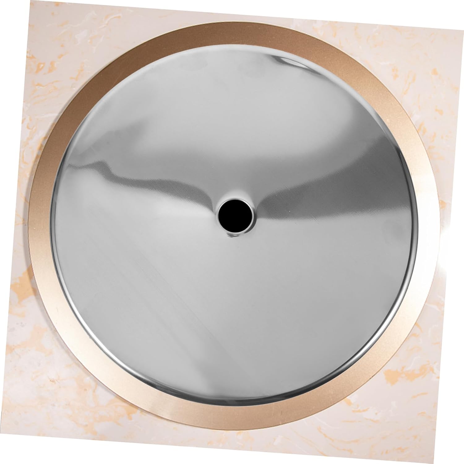 Hemobllo Induction Cooker Sinking Ring Stove Fitting Easy to Clean Overflow Design Versatile for Hot Pot Tables Various Stoves