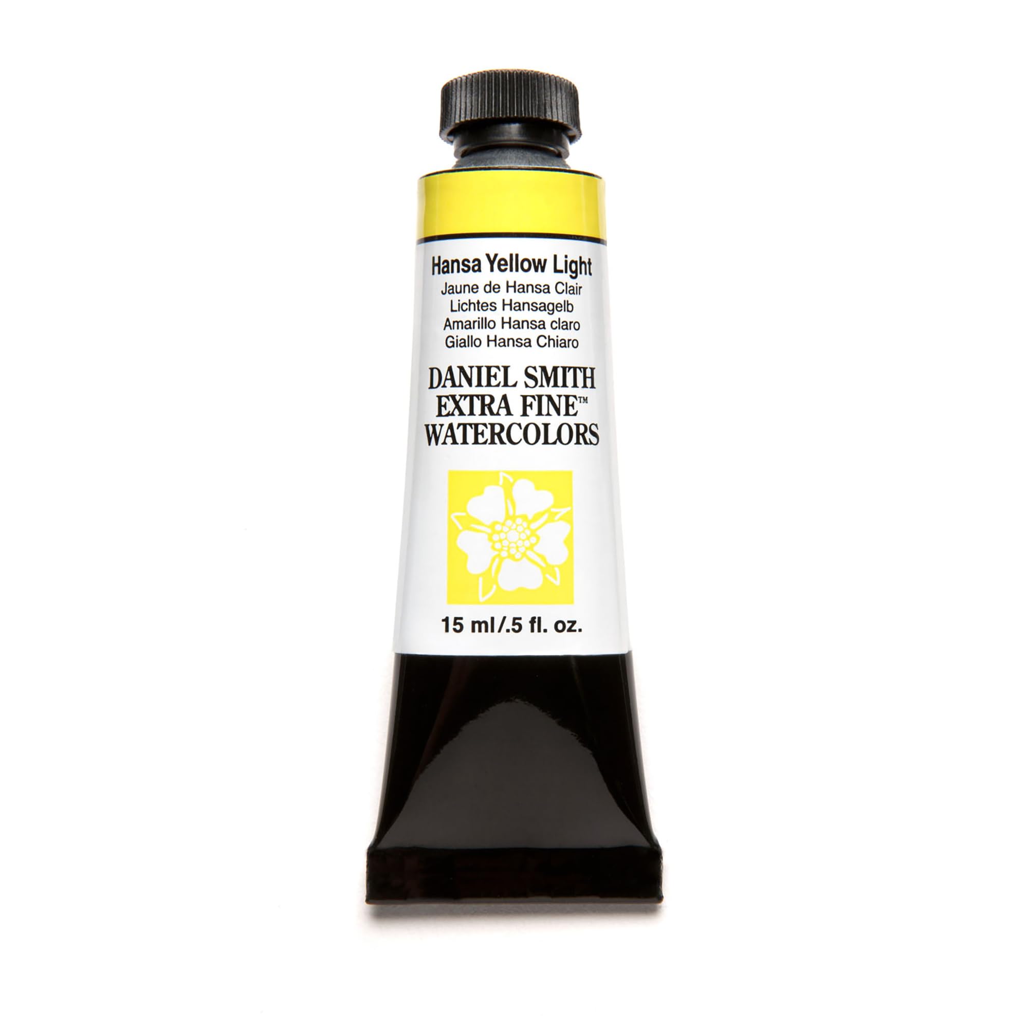 Extra Fine Watercolor 15ml Paint Tube, Hansa Yellow Light
