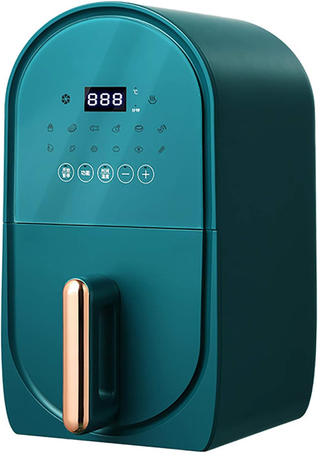 NEWCES 3L 1400W Air Fryer Electric Air Fryers Oven for Roasting/Baking/Grilling with 12 Cooking Functions LCD Digital Touchscreen and Non-Stick