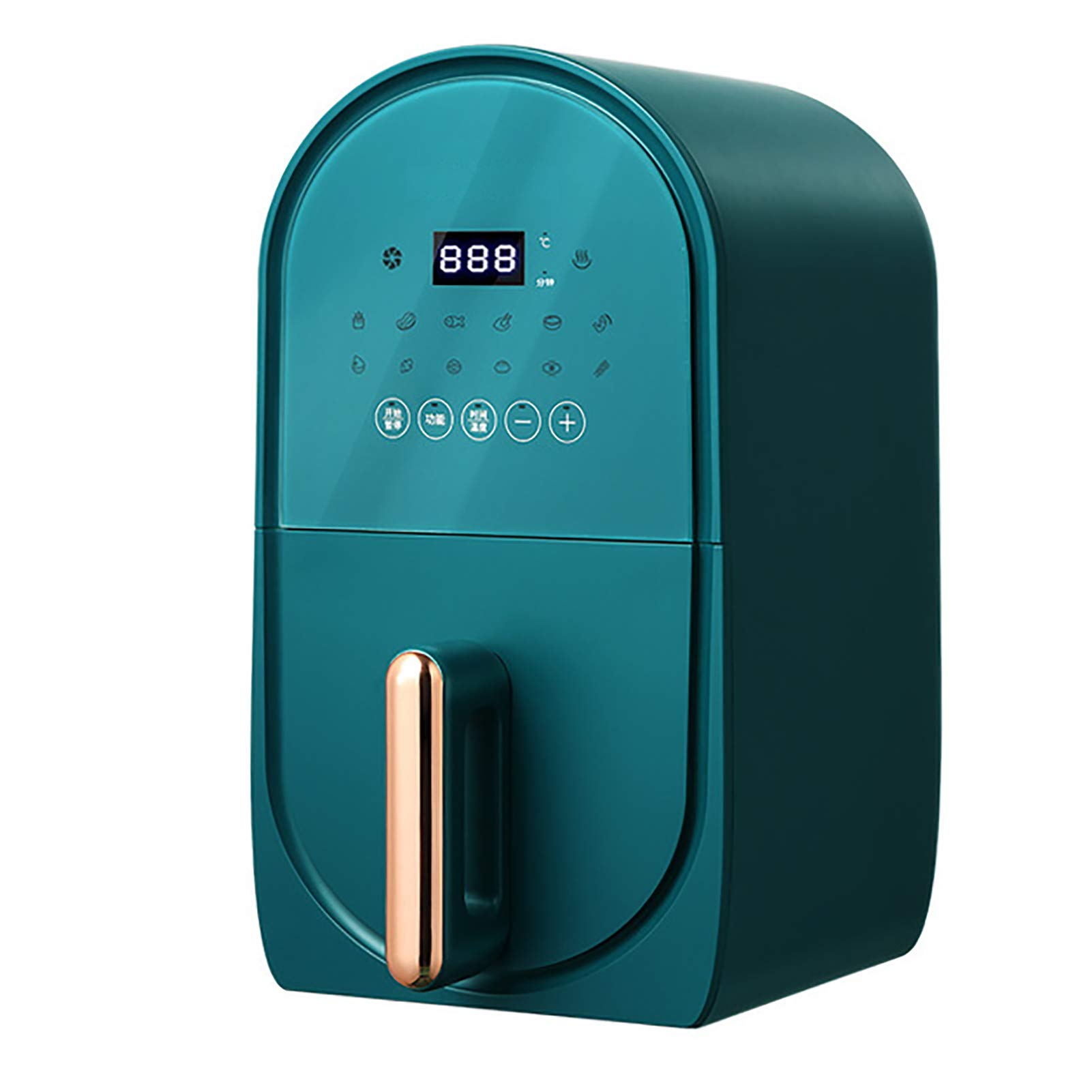 NEWCES 3L 1400W Air Fryer Electric Air Fryers Oven for Roasting/Baking/Grilling with 12 Cooking Functions LCD Digital Touchscreen and Non-Stick