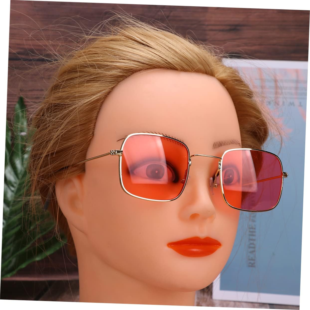 Chic Retro Glasses Safety Glasses Anti Spittle Goggles Glasses Clear Decorative Party Glasses Anti