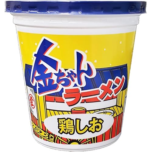 徳島製粉 金ちゃんラーメンカップ 鶏しお 73g ×12個
