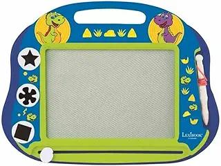 - Dinosaur Tablero de Dibujo magnético mágico Multicolor Dinosaurio, Juguete Creativo artístico Muchachos, Pluma de la Aguja y Sellos, Azul, Color, Medium