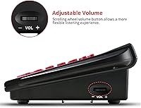 Vista 4 de AGPtek® auriculares binaurales con cable, manos libres, micrófono y cancelación de ruidos externos (5 opciones de colores).