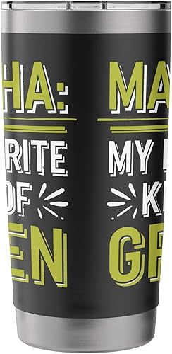 Miniatura 2 de Matcha Green Tea Lover Japón Matcha Tea Drinker Vaso aislado de acero inoxidable