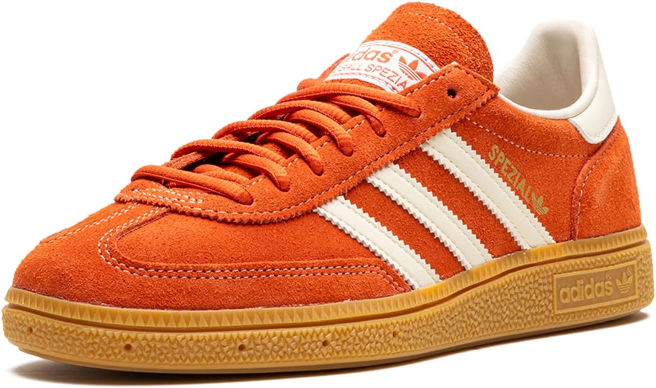 adidas Men's Handball Spezial Preloved redCream White/Crystal White 13 US