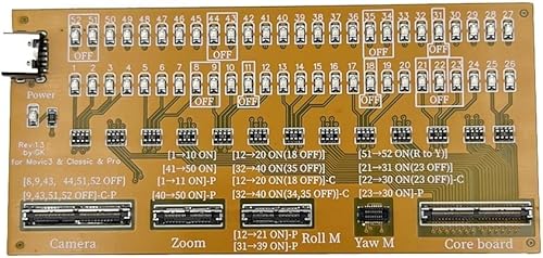 IVYARD Gimbal Coaxial Line for DJI Mavic 3 CINE Gimbal Camera PTZ Cable Video Signal Transmission Wire Spart Part (Color Test Tool)