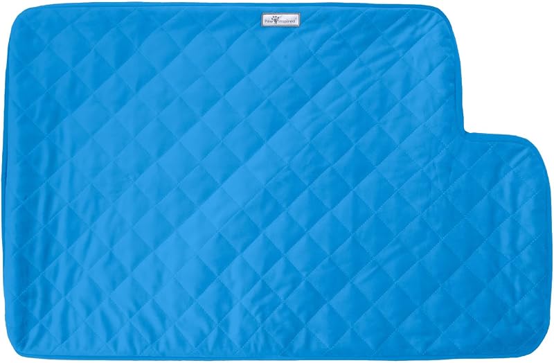 Forro de fleece ajustado para bandeja superior de gaiola Critter Nation, Paw Inspired, Azul